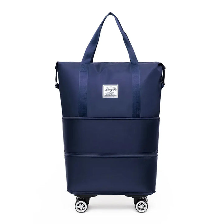 Double-Layer Extended Large Capacity Travel Bag With Wheels