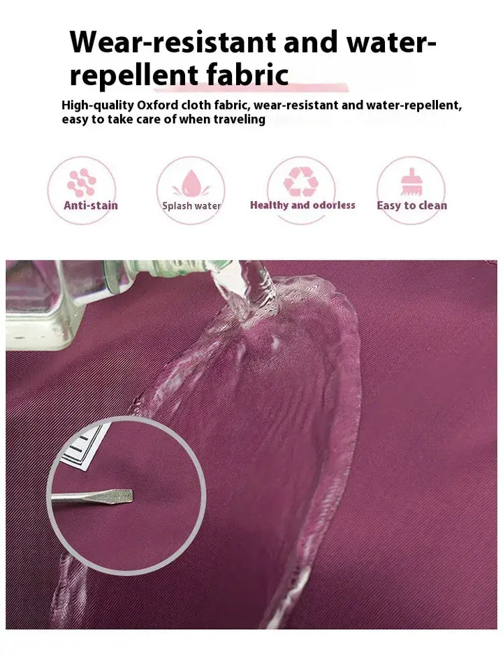 Double-Layer Extended Large Capacity Travel Bag With Wheels