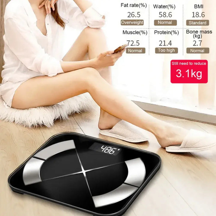 Bluetooth LED Weighing Scale
