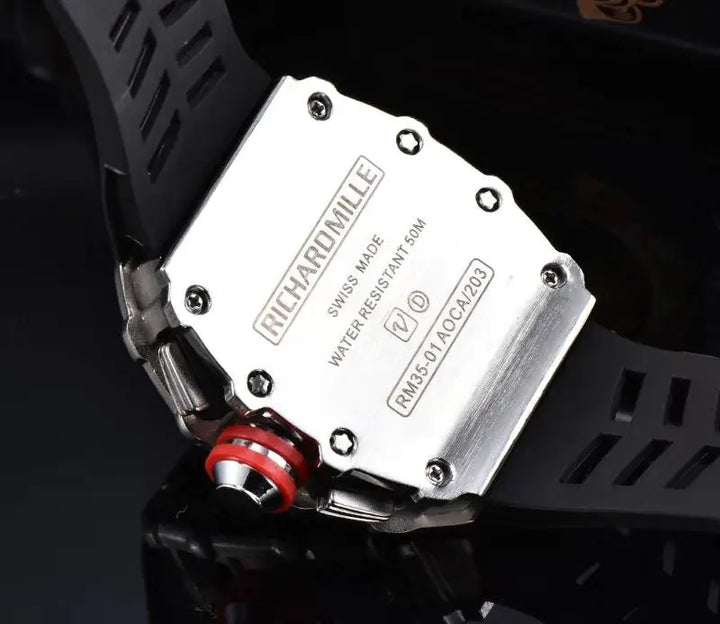 Fashionable 6-Needle Quartz Watch with Rhinestones