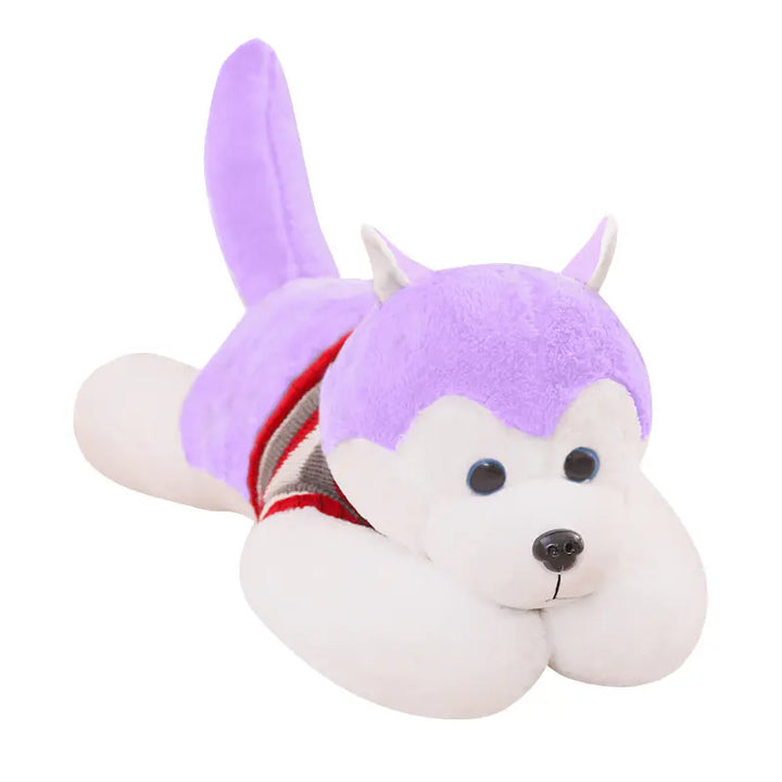 Plush Toy, Siberian Husky Bear Doll, Sleep Pillow