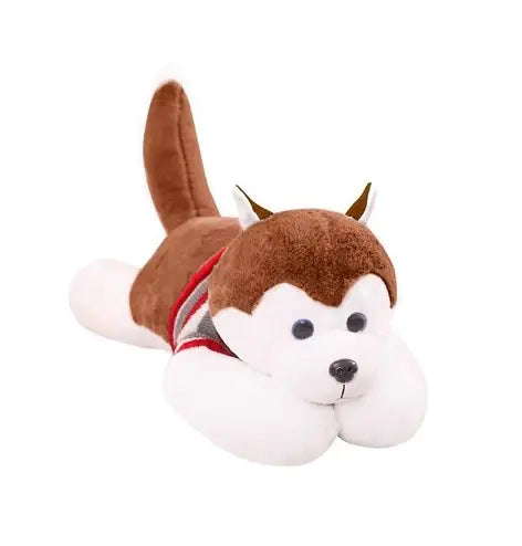 Plush Toy, Siberian Husky Bear Doll, Sleep Pillow