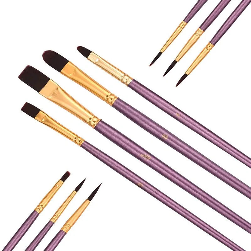 10-teiliges Pinselset