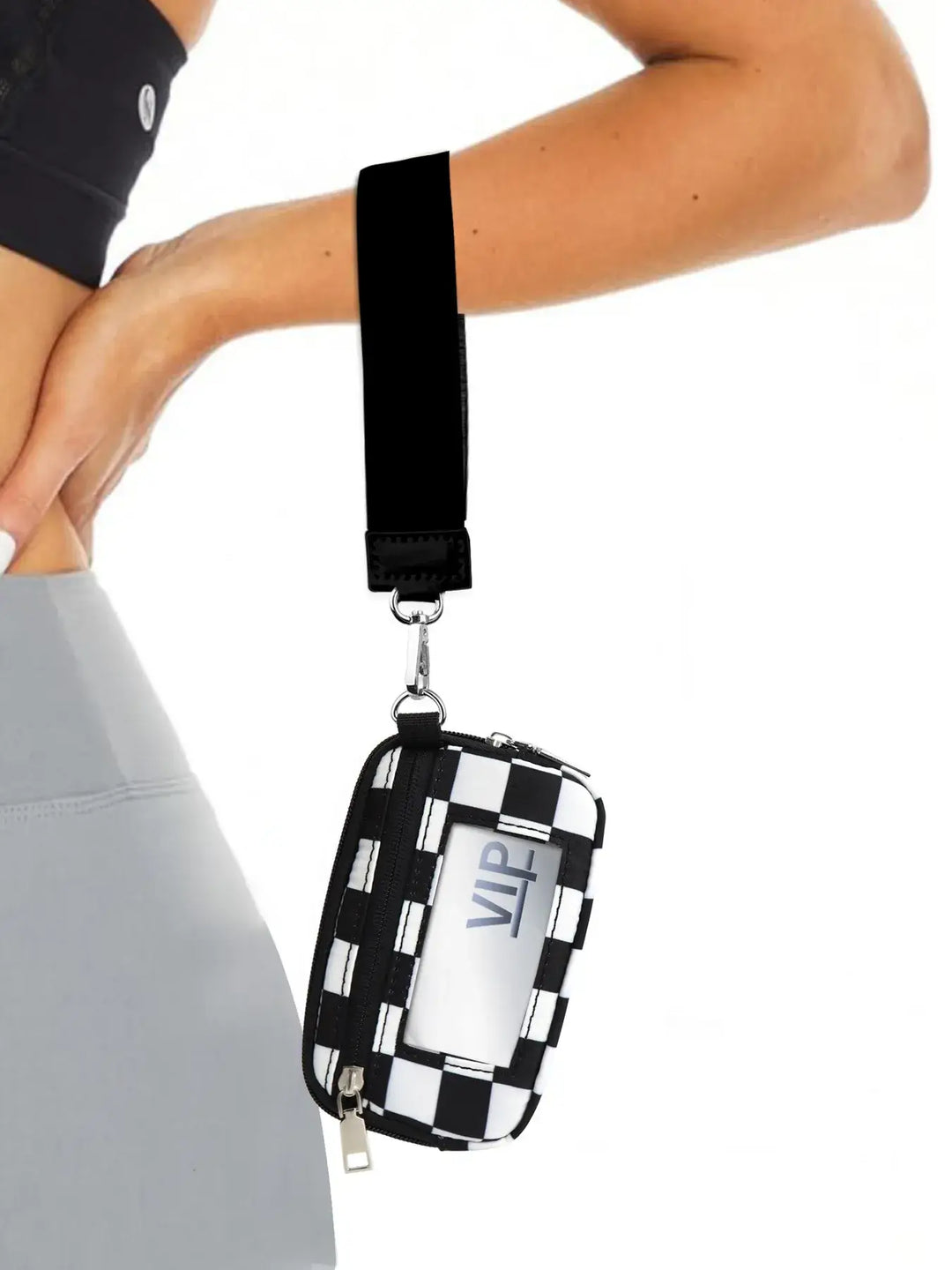 Transparent PVC Wrist Card Holder