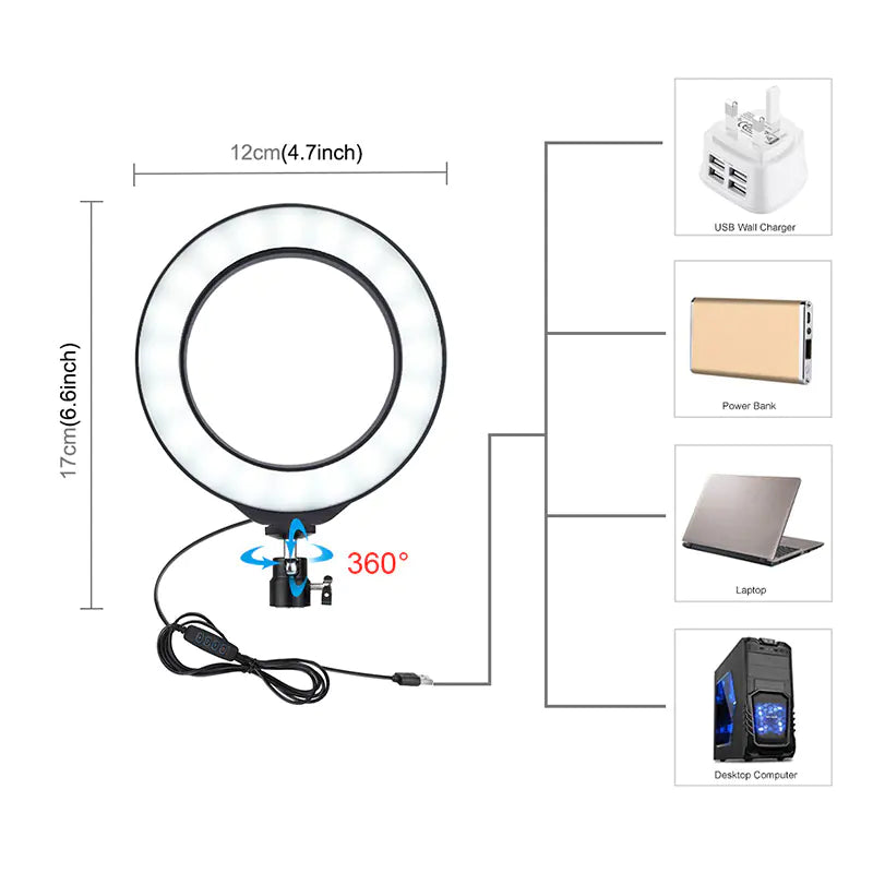 Microphone Tripod and Mobile Photography Set