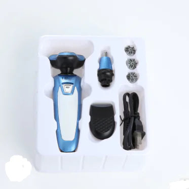 3-in-1 Rechargeable Electric Razor and Beard Trimmer