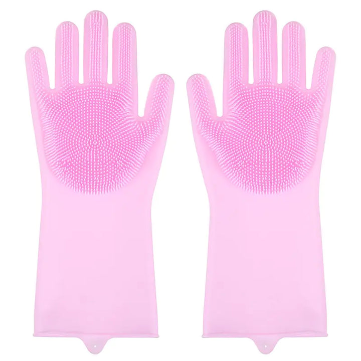 Magische Geschirrspülhandschuhe aus Silikon