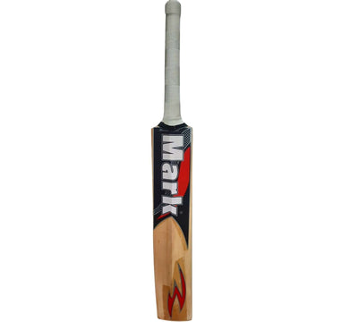 The Mark Kashmir Willow 5000 Cricket Bat is crafted from high-end Kashmir willow, providing superior durability and perfect balance for better control. It is designed for use with a leather ball, and features an ergonomically designed handle for improved grip and increased power.