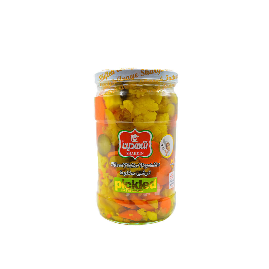 Shahdin Mixed Pickled Vegetables 660g - MD Store