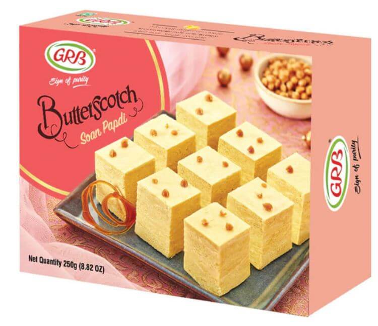 Sweeten Your Taste Buds with GRB Butterscotch Soan Papdi