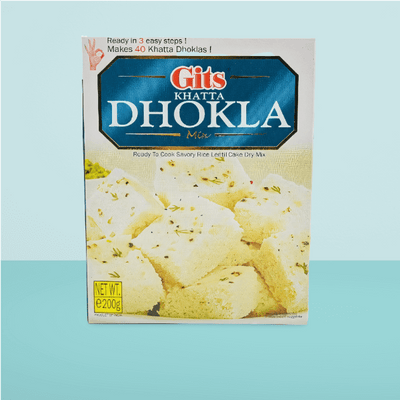 Verwenden Sie Gits Khatta Dhokla Mix, um einen Snack zu knabbern