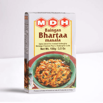 Utilisez MDH Baingan Bhartaa Masala pour faire des brinjals