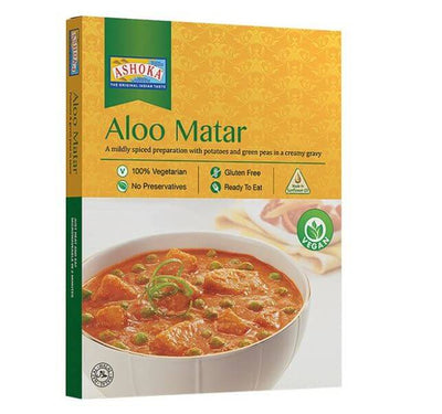 Ashoka Aloo Matar is your Solution to the Perfect Dish