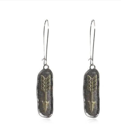 2019 New Bohemian Style Drop Oil Alloy Earrings