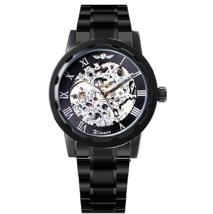 Stylish Business Casual Hollow Space Gold Watch
