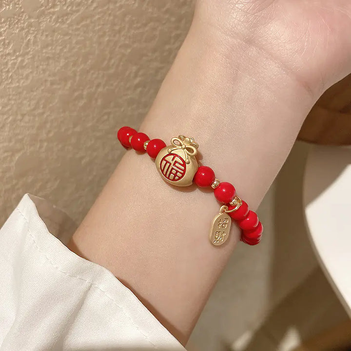 Red String Bracelet for Women - Unique Design Gift