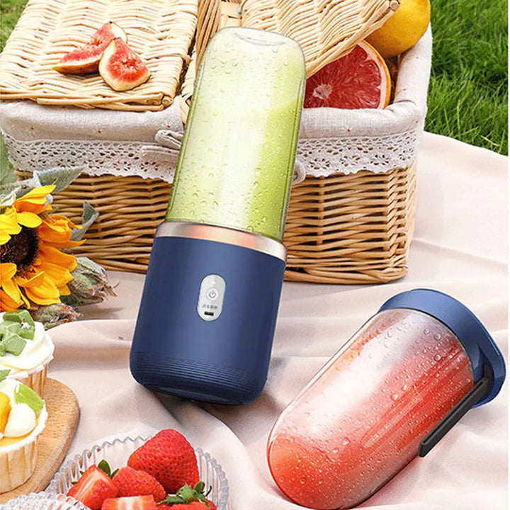 Tragbarer elektrischer Entsafter, 400 ml, Zitronen-/Orangenpresse, Multifunktionsmixer, Frucht-Smoothie-Mixer, Haushaltsgeräte