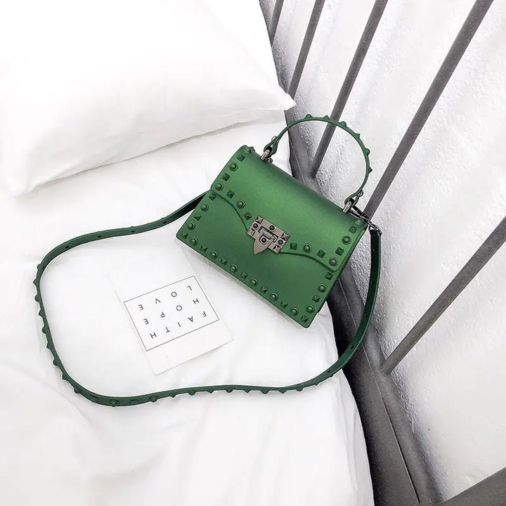 New Women's Korean Style Matte Jelly Tote Bag