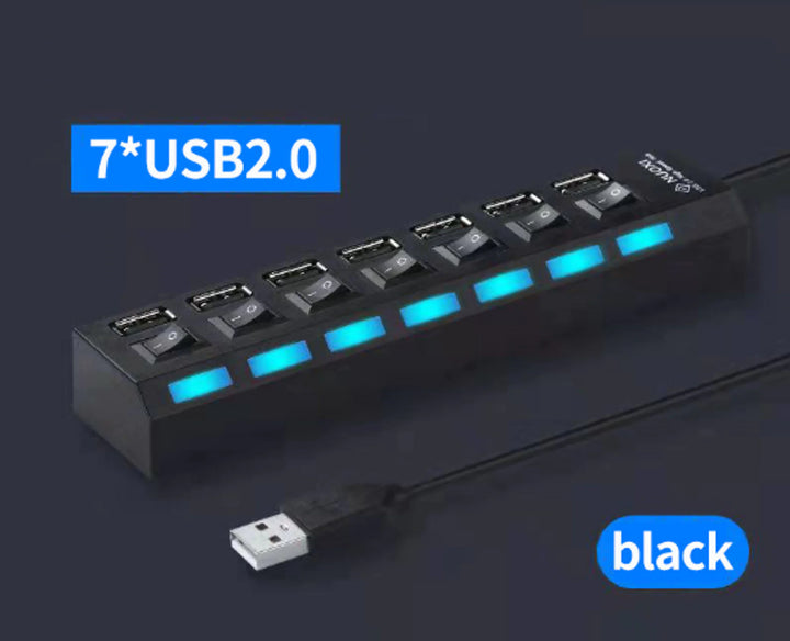 USB 2.0 Hub with Switch