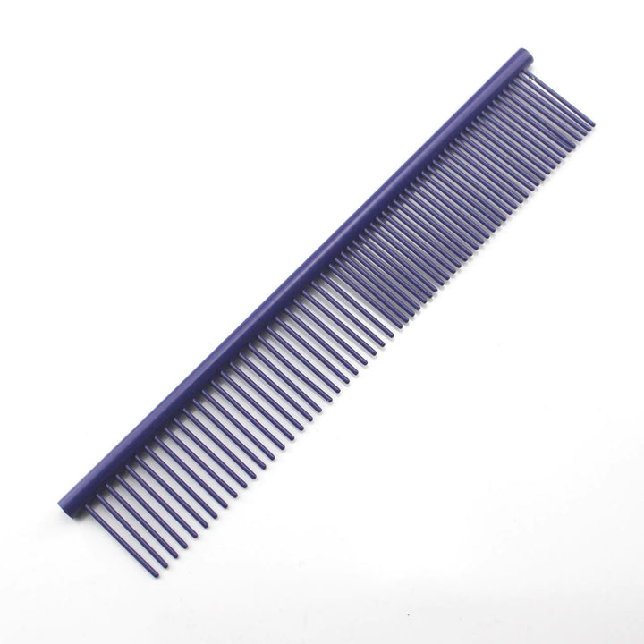 Colorful Stainless Steel Medium Pet Comb