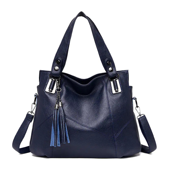 Fashionable Soft Leather Large Shoulder Bag for Women