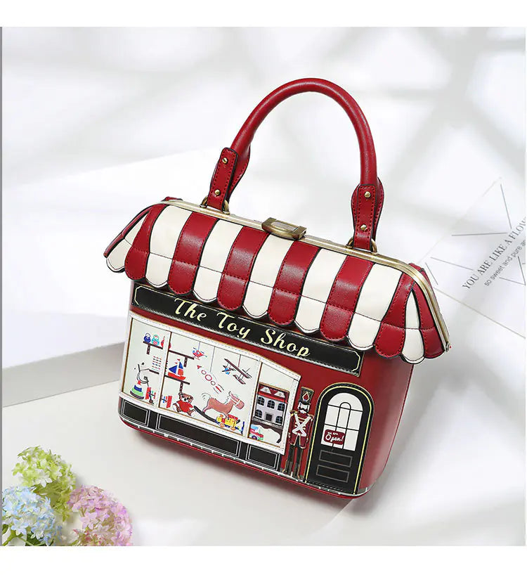 Embroidered Floral Mini House Handbag - Spring/Summer 2020