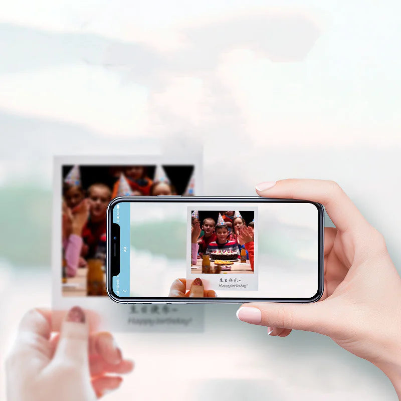 Portable Full-Color Wireless Photo Printer