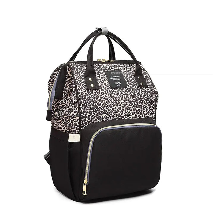 LEQUEEN Fashion Multi-Functional Diaper Backpack 2019