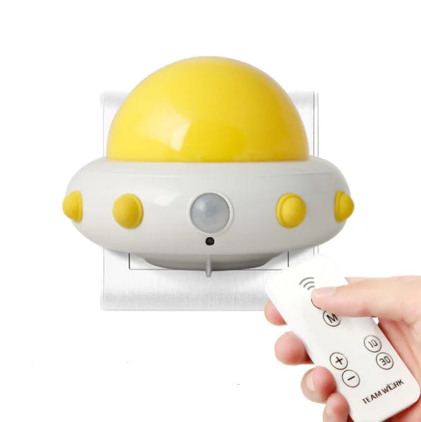 Creative UFO LED Night Light with Remote Control