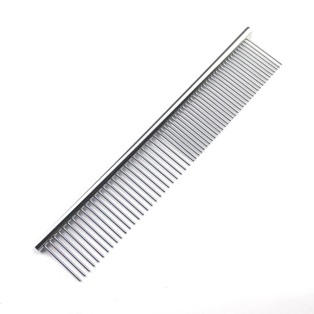 Colorful Stainless Steel Medium Pet Comb