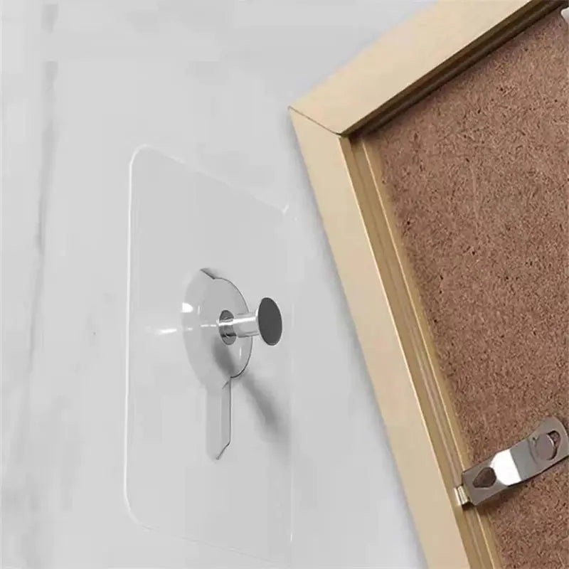 Waterproof Transparent PVC Adhesive Wall Hook Hanger