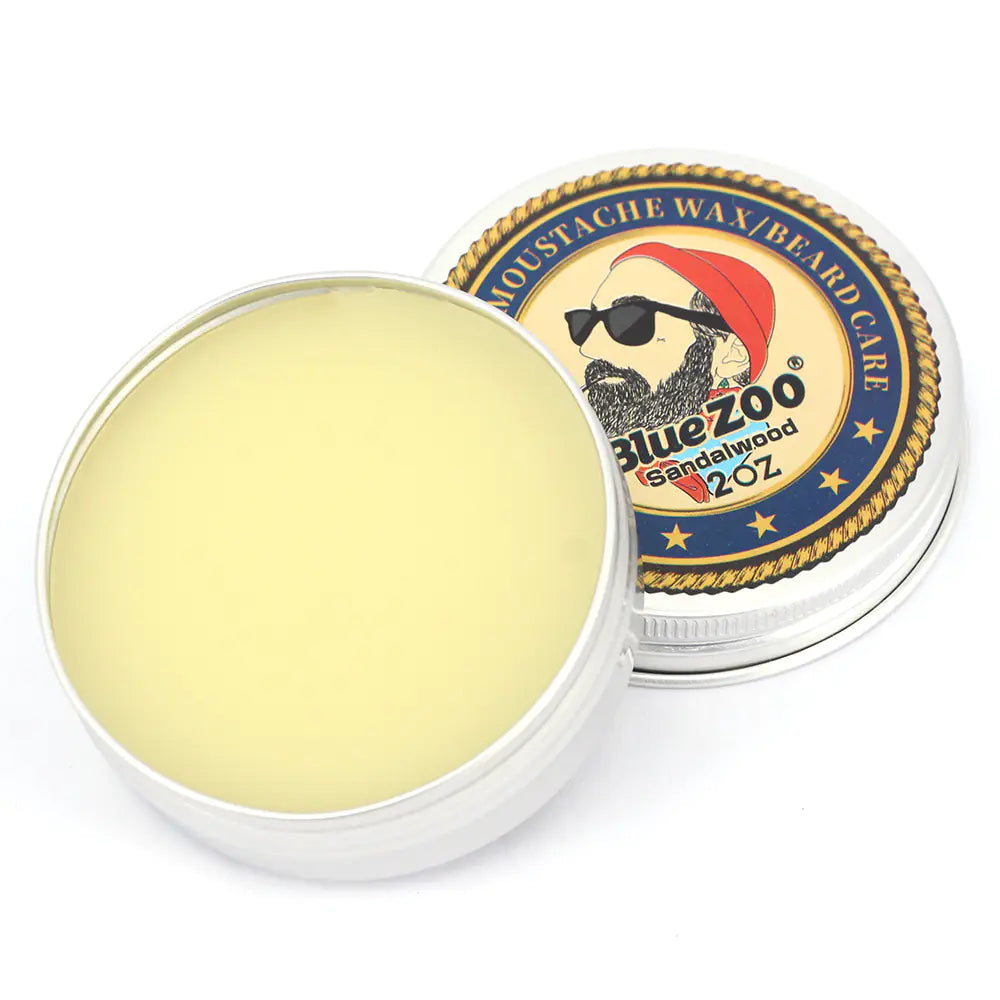 Unscented Sandalwood Beard Wax for Beard Care
