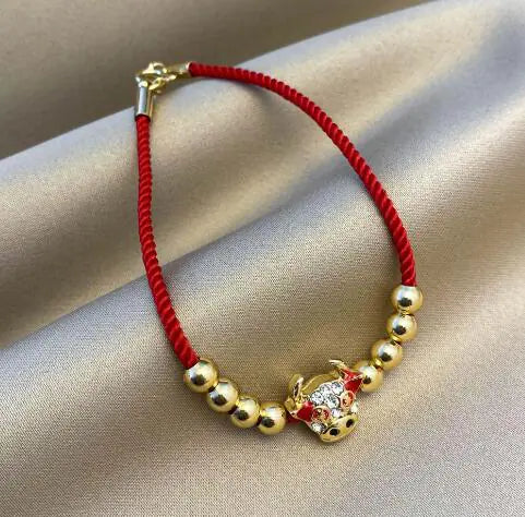Red String Bracelet for Women - Unique Design Gift