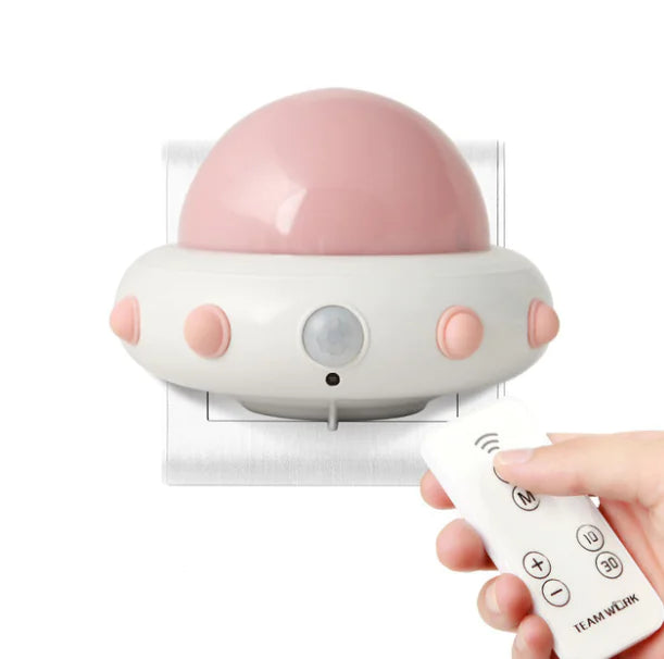 Creative UFO LED Night Light with Remote Control