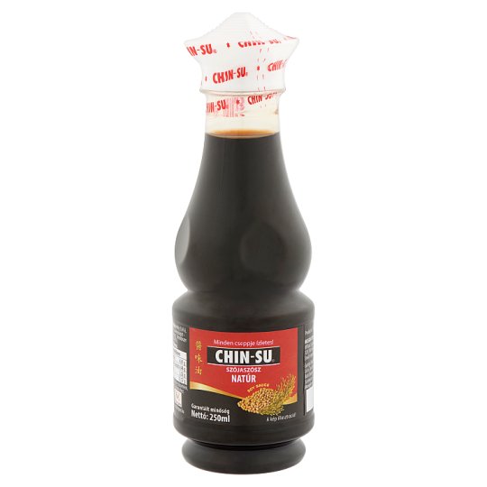 Chin Su Sojasauce mit Zucker und Süßstoff 250ml