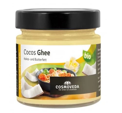 Cosmoveda | Kokos-Ghee | Kokos und Butterfett | bio 150g