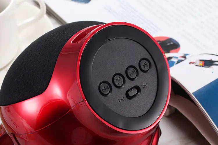 Cat Head Bluetooth Speaker, Portable Wireless Sound