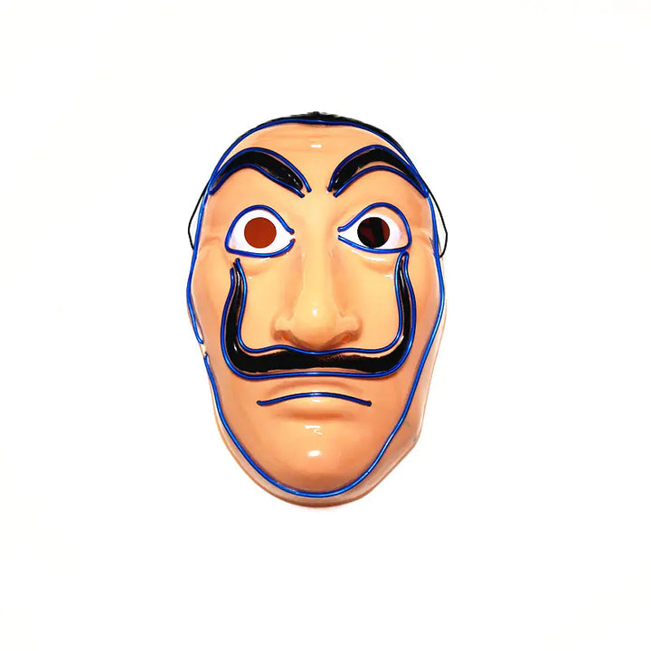 LED Light-Up Mask for Halloween Party Props