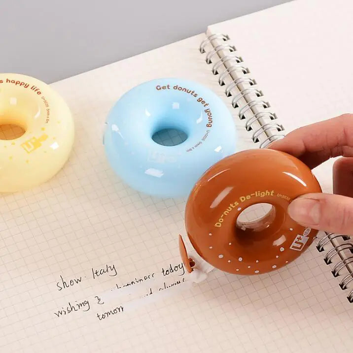 Donut Correction Tape for Students with PET Film