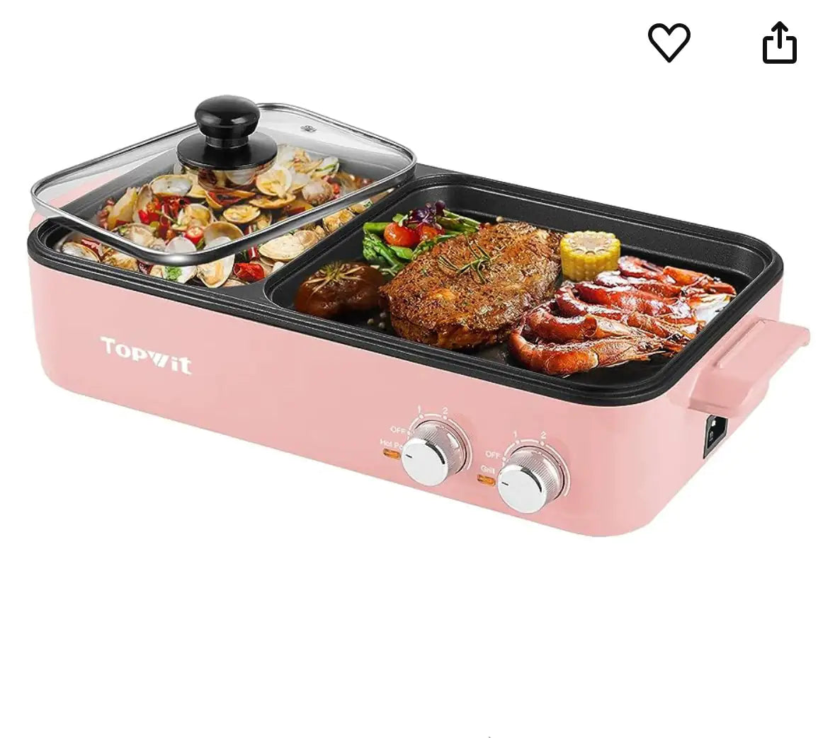 Hot Pot with Grill for Steak - MD Store