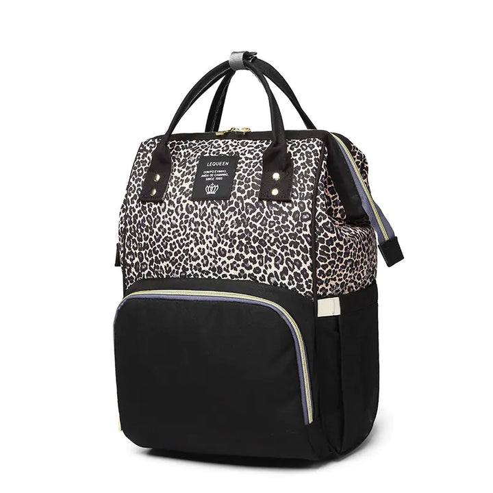 LEQUEEN Fashion Multi-Functional Diaper Backpack 2019