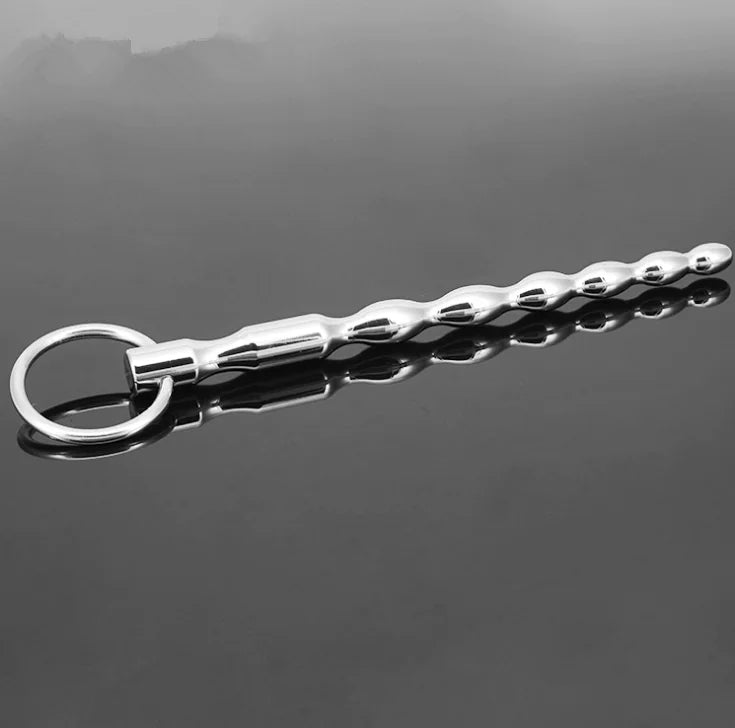 Stainless Steel Urethral Plug for Men - Fetish Toy