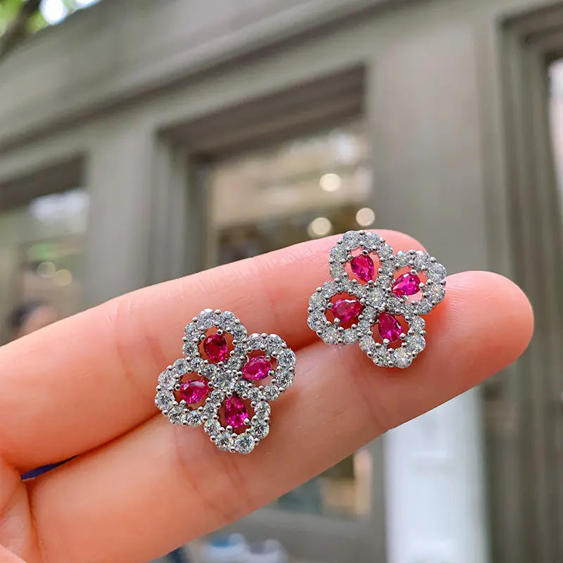 Ruby Square Bracelet - Women's Mother's Day Jewelry