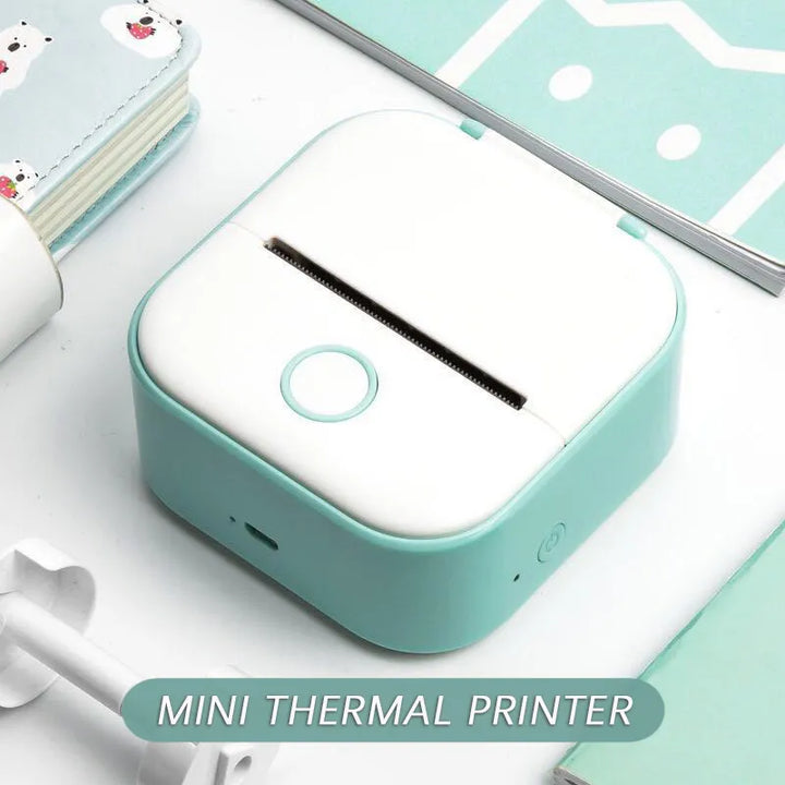 Tragbarer Mini-Thermoetikettendrucker