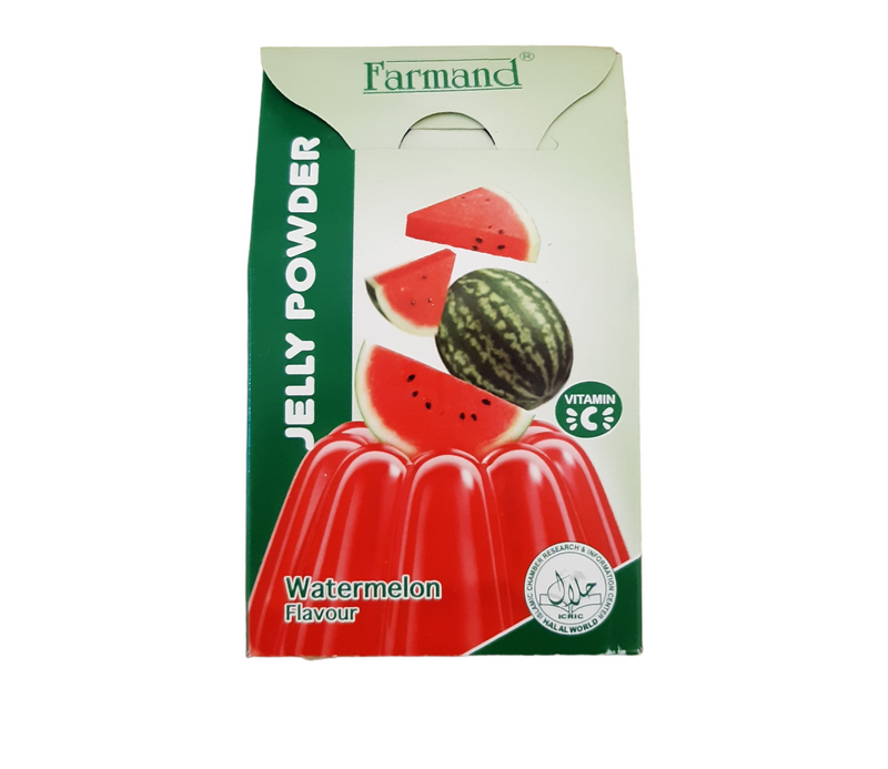 Jelly Powder Watermelon Flavour - 100g (Halal)