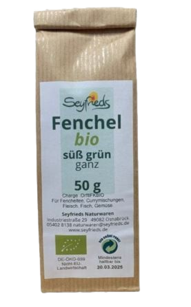 Seyfrieds | Fenchel bio | ganz 50g