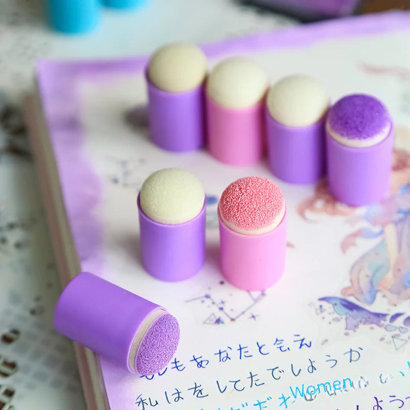 Vintage Stamps & DIY Sponge Tools