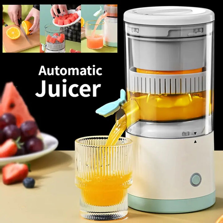 Tragbarer elektrischer Entsafter USB-Aufladung Orange Lemon Fruit Mixer