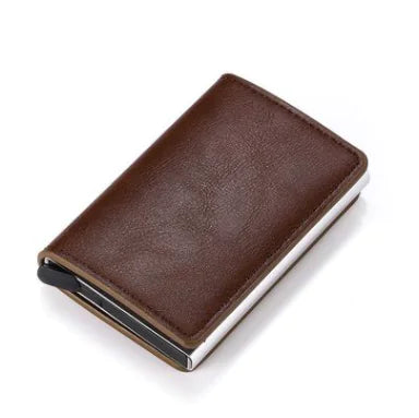 Men's and Women's Smart Aluminum Alloy Wallet Holder