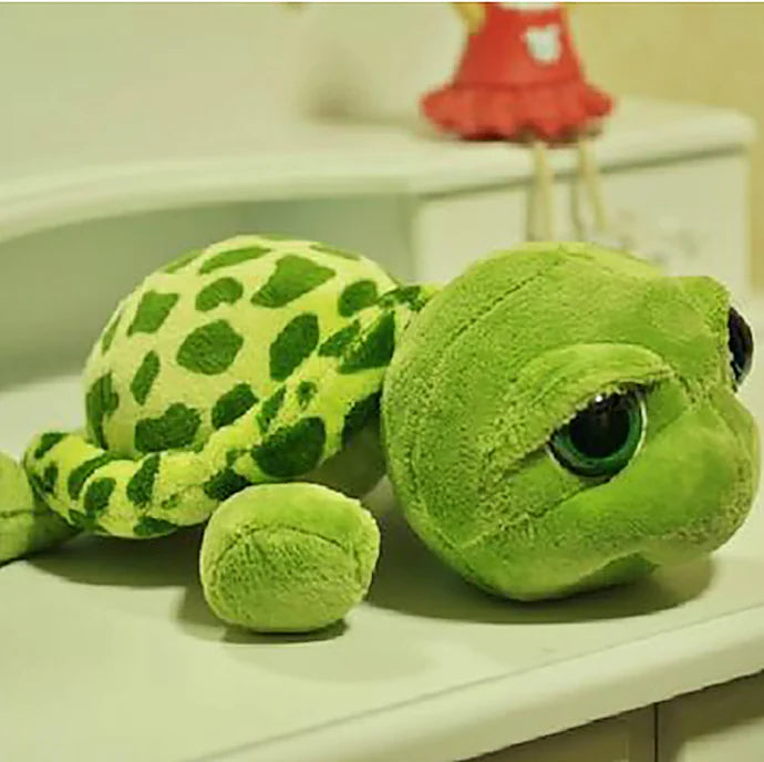 Big Eye Turtle Plush Toy, Sea Turtle Stuffed Animal